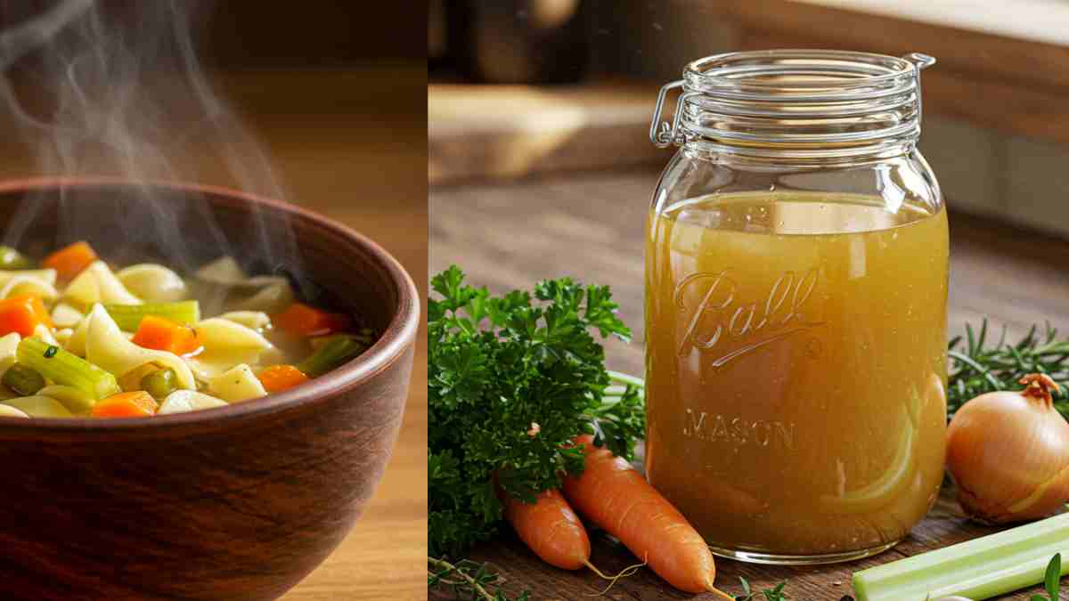 5 ways to use left over chicken broth
